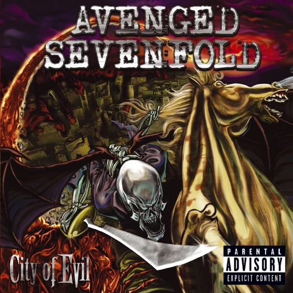 AVENGED SEVENFOLD - CITY OF EVIL (2LP, COLOURED VINYL)