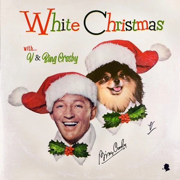 V &amp; BING CROSBY - WHITE CHRISTMAS (1LP, PINK COLOURED VINYL)