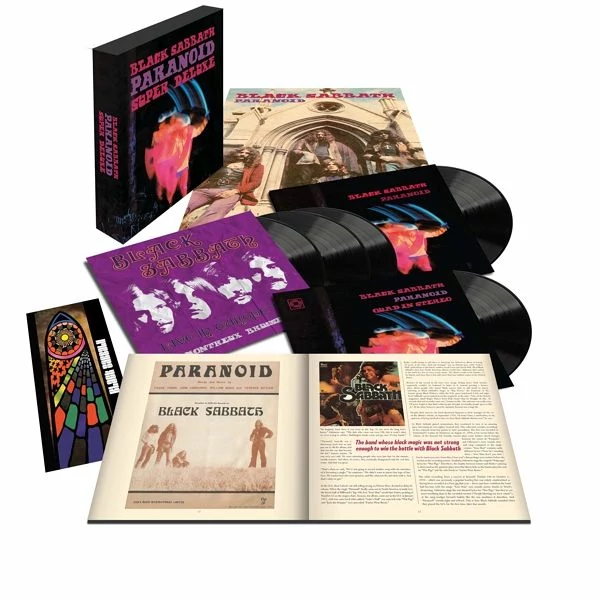 BLACK SABBATH - PARANOID  (50TH ANNIVERSARY EDITION, BOX SET 5 LP)