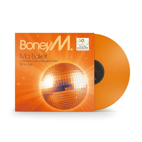 BONEY M. - MA BAKER (12" SINGLE, ORANGE COLOURED VINYL)
