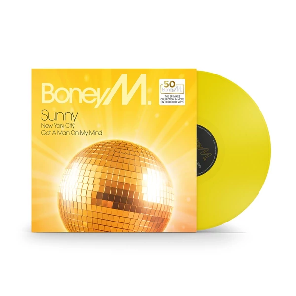 BONEY M. - SUNNY (12" SINGLE, YELLOW COLOURED VINYL)