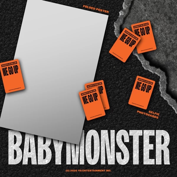 BABYMONSTER - WE GO UP (1CD, PHOTOBOOK, GO VERSION)