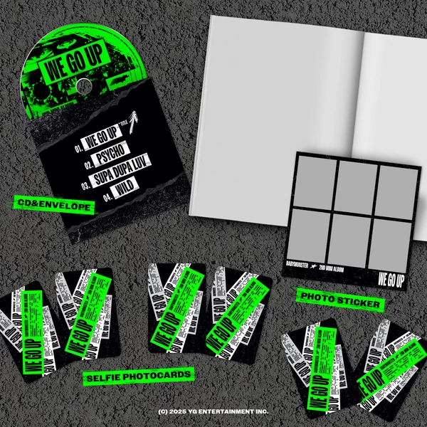 BABYMONSTER - WE GO UP (1CD, PHOTOBOOK, WE VERSION)