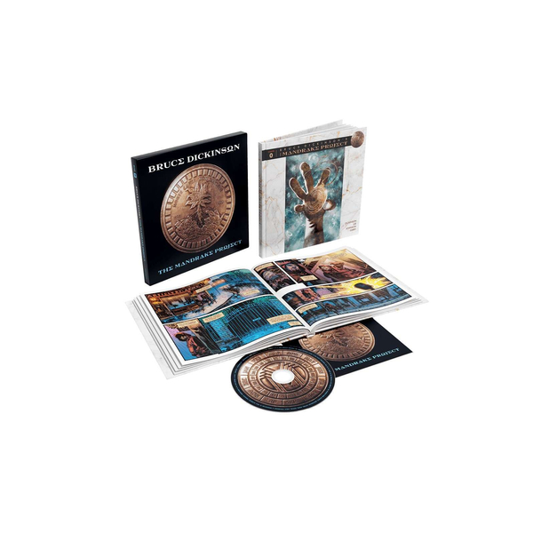 BRUCE DICKINSON - THE MANDRAKE PROJECT (1CD, LIMITED SUPER DELUXE BOOKPACK EDITION)