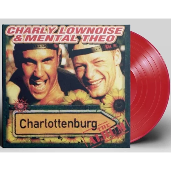 CHARLIE LOWNOISE &amp; MENTAL THEO - CHARLOTTENBURG (1LP, RED COLOURED VINYL)