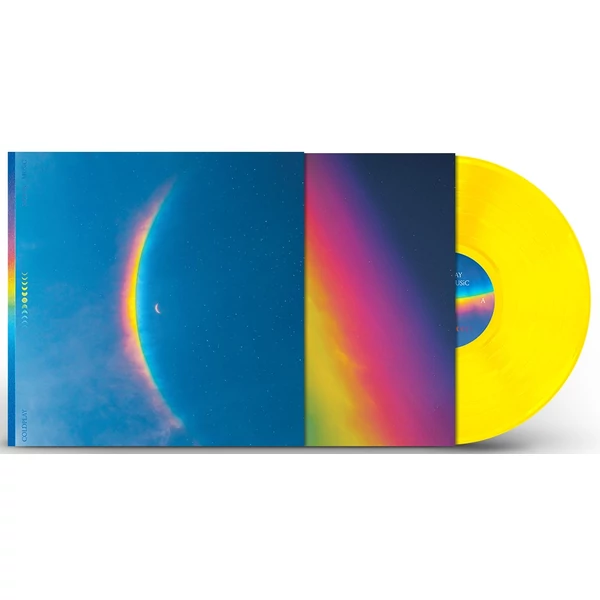 COLDPLAY - MOON MUSIC (1LP, LIMITED YELLOW COLOURED VINYL)