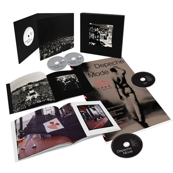 DEPECHE MODE - 101 (BOX SET: 2 CD + 2 DVD +1 BLURAY) utolsó példány!!!