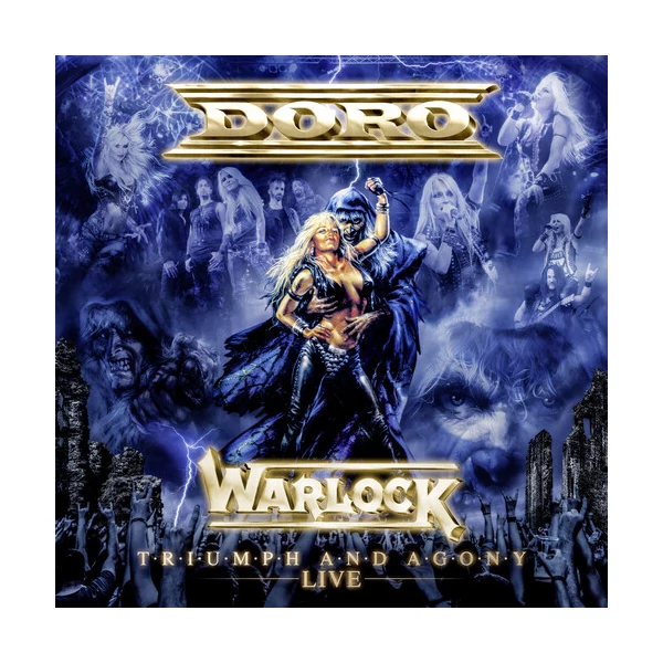 DORO - WARLOCK :TRIUMPH AND AGONY LIVE (1LP, LIMITED EDITION, COLOURED VINYL)