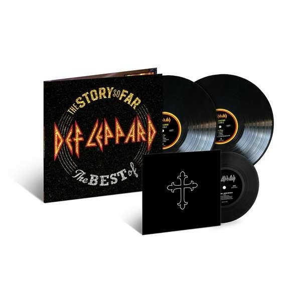 DEF LEPPARD - THE STORY SO FAR THE BEST ( LIMITED EDITION 2LP + 7" SINGLE with 3 bonus tracks)  )
