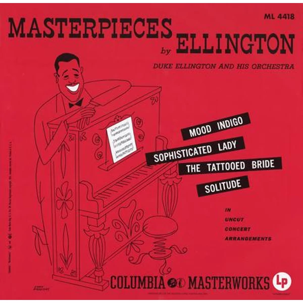 DUKE ELLINGTON &amp; HIS ORCHESTRA - MASTERPIECES BY ELLINGTON (1LP, 200G, LIMITED EDITION, USA)