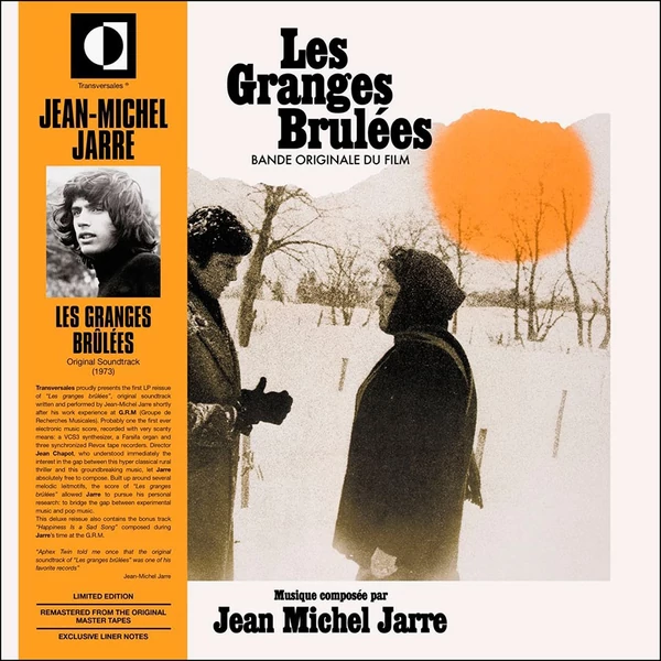 JEAN-MICHEL JARRE - LES GRANGER BRULEES (1LP, FILMZENE)