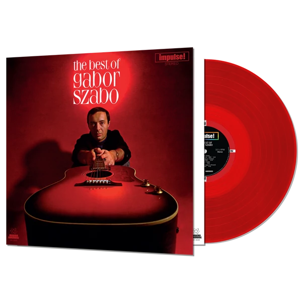 GABOR SZABO - BEST OF GABOR SZABO (1LP, RED COLOURED VINYL)