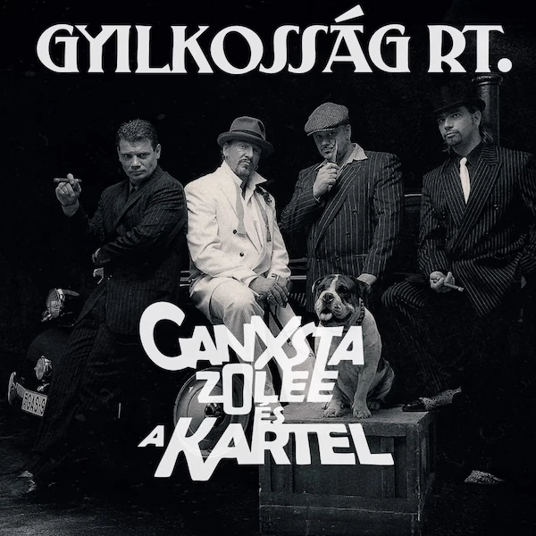 GANXSTA ZOLEE ÉS A KARTEL - GYILKOSSÁG RT (2LP, BLACK &amp; WHITE COLOURED VINYL)