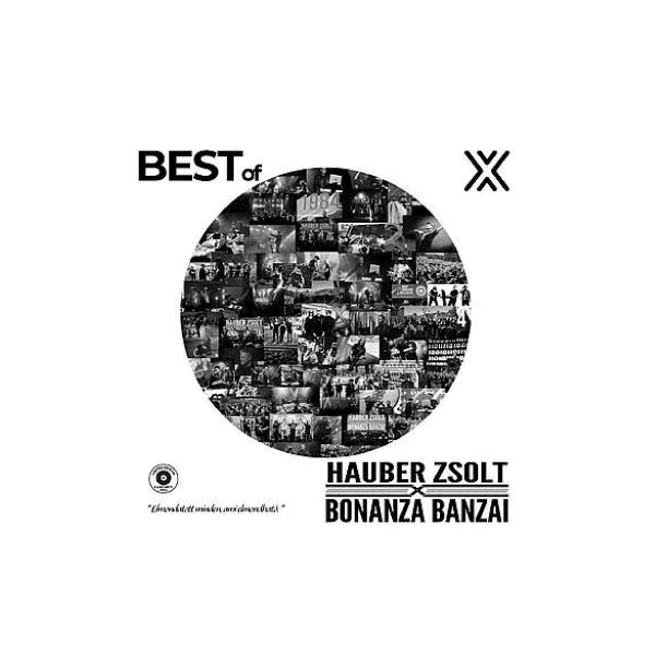 HAUBER ZSOLT X BONANZA BANZAI - BEST OF (1LP, 180G, NUMBERED, TRANSPARENT VINYL)