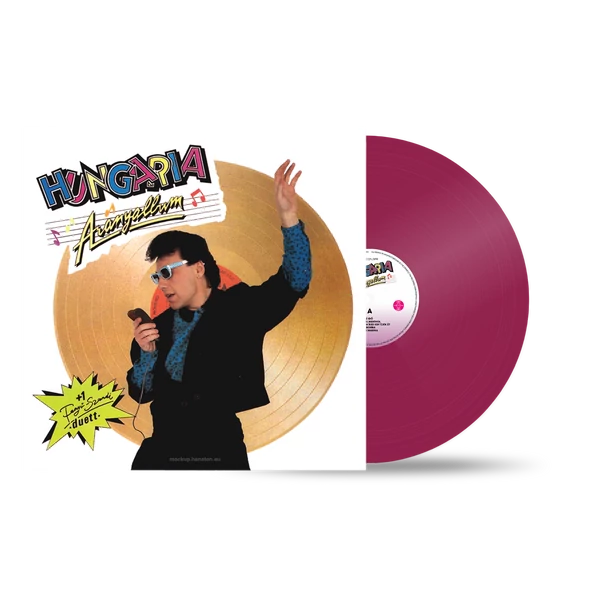 HUNGÁRIA - ARANYALBUM (1LP, LEMEZED.HU EXCLUSIVE COLOURED VINYL))