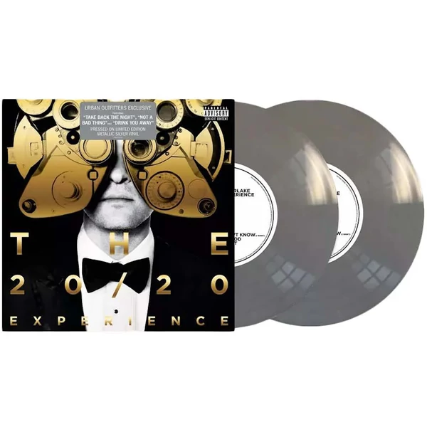 JUSTIN TIMBERLAKE -  20/20 EXPERIENCE 2 (2LP, LIMITED METALLIC SILVER COLOURED VINYL)