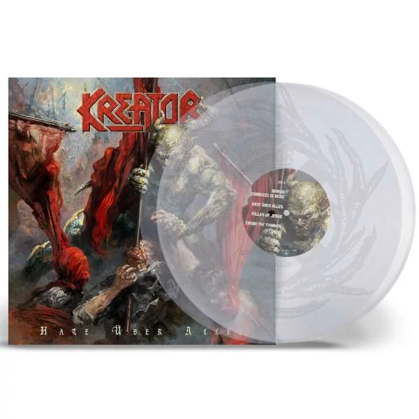 KREATOR - HATE ÜBER ALLES (2LP, CLEAR COLOURED VINYL)