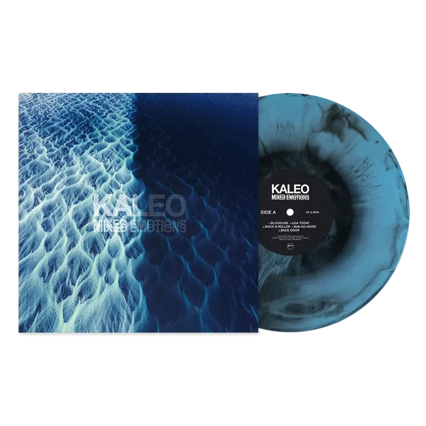 KALEO - MIXED EMOTIONS (1LP, 180G, LIMITED BLACK/BLUE COLOURED VINYL)