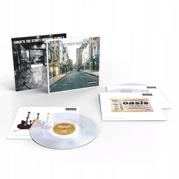OASIS - (WHAT'S THE STORY) MORNING GLORY? (3 LP, LIMITED CLEAR COLOURED VINYL, 30TH ANNIVERSARY EDITION)