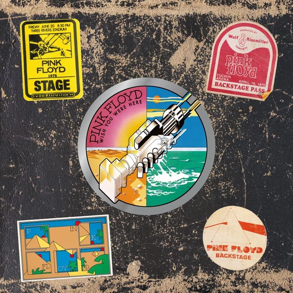 PINK FLOYD - WISH YOU WERE HERE (4LP CLEAR VINYL + 2CD + BLURAY, 50TH ANNIVERSARY DELUXE BOX SET)