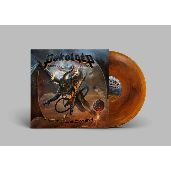POKOLGÉP - METÁLBOMBA (1LP, LIMITED COLOURED VINYL)