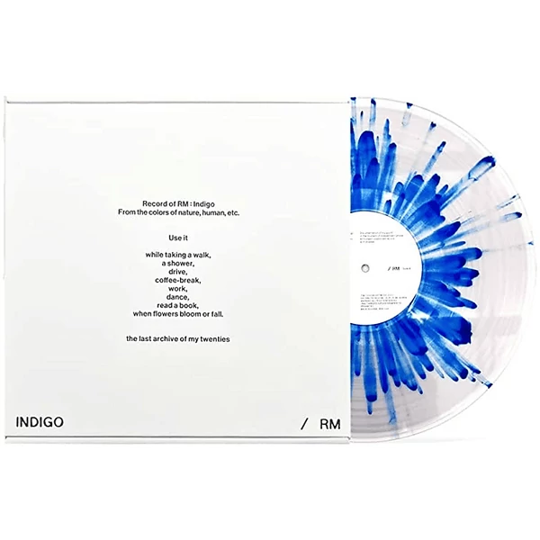 RM (BTS) - INDIGO (1LP, COLOURED VINYL)