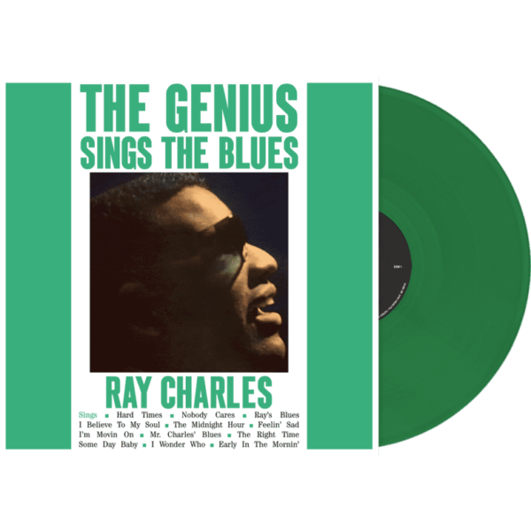 RAY CHARLES - THE GENIUS SINGS THE BLUES (1LP, 180G, GREEN COLOURED VINYL)