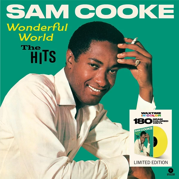 SAM COOKE - WONDERFUL WORLD: THE HITS (1LP, 180G, YELLOW COLOURED VINYL)