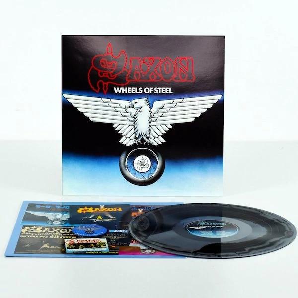 SAXON - WHEELS OF.. -COLOURED-