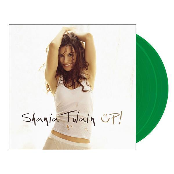 SHANIA TWAIN - UP (2LP, GREEN COLOURED VINYL)