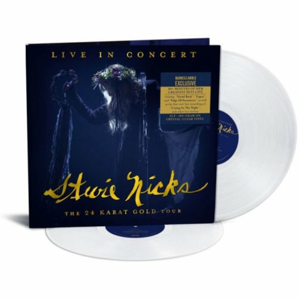 STEVIE NICKS - LIVE IN CONCERT: THE 24 KARAT GOLD TOUR (2LP, CLEAR COLOURED VINYL)