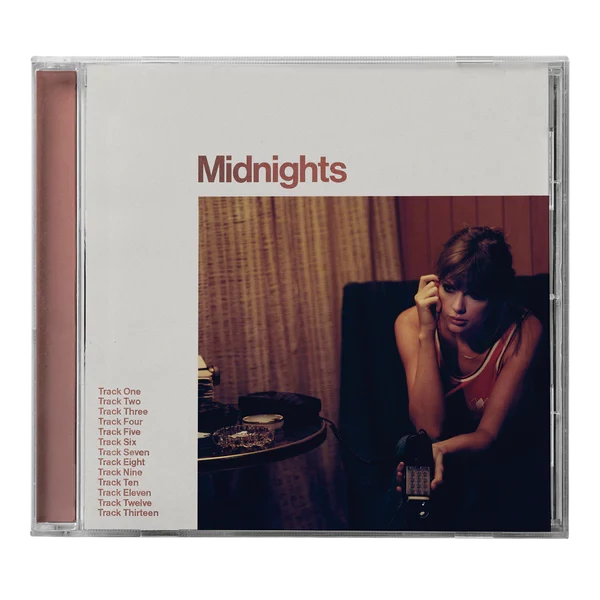 TAYLOR SWIFT - MIDNIGHTS (1CD, BLOOD MOON EDITION)