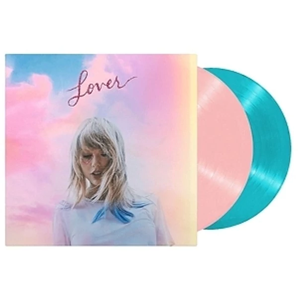 TAYLOR SWIFT - LOVER (2LP, COLOURED VINYL)