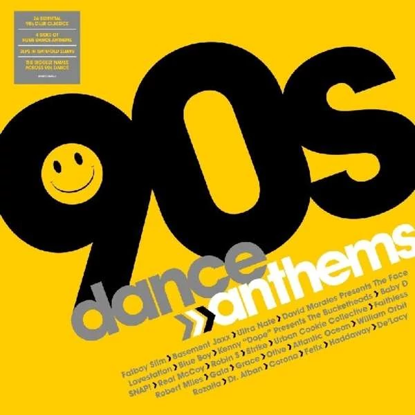 VÁLOGATÁS - 90'S DANCE ANTHEMS (2 LP)
