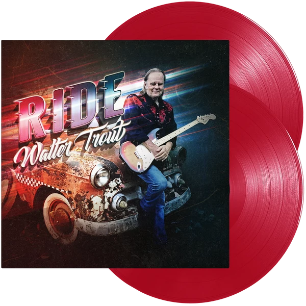 WALTER TROUT - RIDE (2LP, RED COLOURED VINYL)