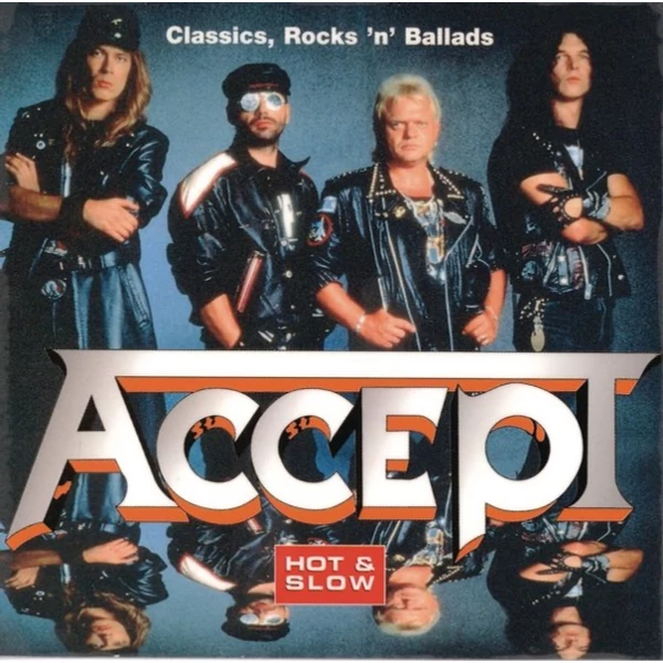 ACCEPT - HOT &amp; SLOW - CLASSICS, ROCK 'N' BALLADS (2LP, REISSUE,180G, COLOURED VINYL)