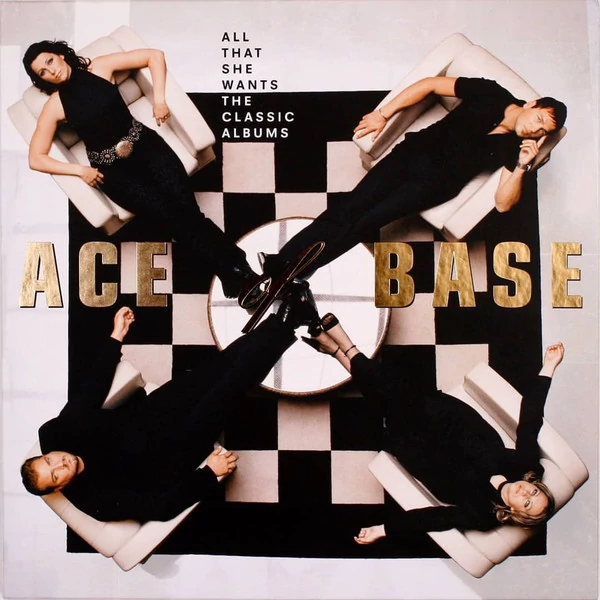 ACE OF BASE - ALL THAT SHE WANTS: THE CLASSIC ALBUMS (4 LP BOX, COLOURED)