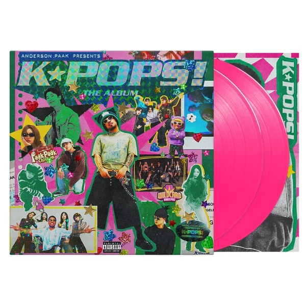 FILMZENE - ANDERSON .PAAK - K-POPS! THE ALBUM (2LP, PINK COLOURED VINYL)