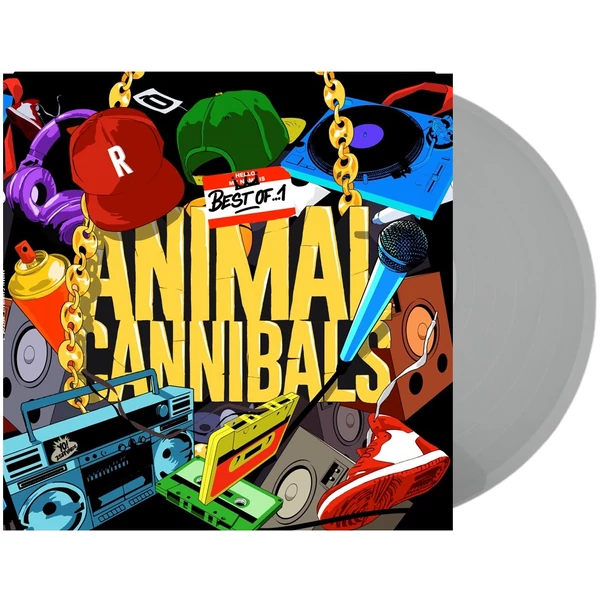 ANIMAL CANNIBALS - BEST OF 1. (1LP, EZÜST COLOURED VINYL)