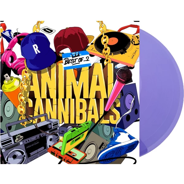 ANIMAL CANNIBALS - BEST OF 2. (1LP, PURPLE COLOURED VINYL)