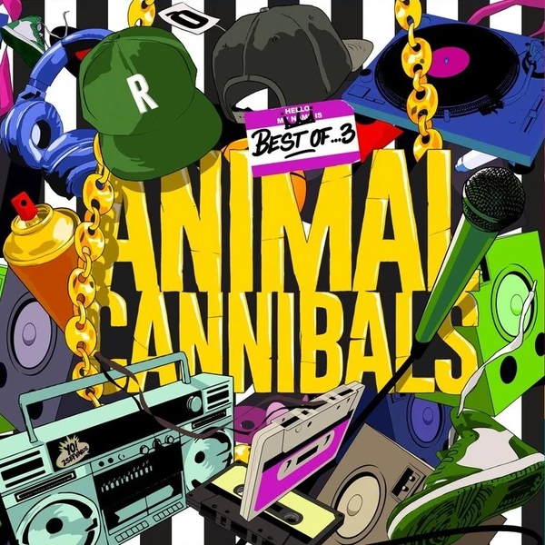 ANIMAL CANNIBALS - BEST OF 1. (1LP, DARK GREEN COLOURED VINYL)