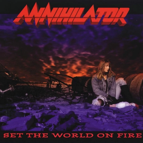 ANNIHILATOR - SET THE WORLD ON FIRE (1LP, 180G, LIMITED BLUE COLOURED VINYL)