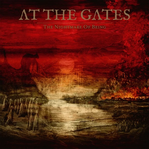 AT THE GATES - THE NIGHTMARE OF BEING (2 LP + 3CD DELUXE EDITION BOX SET, TRANSPARENT RED VINYL)