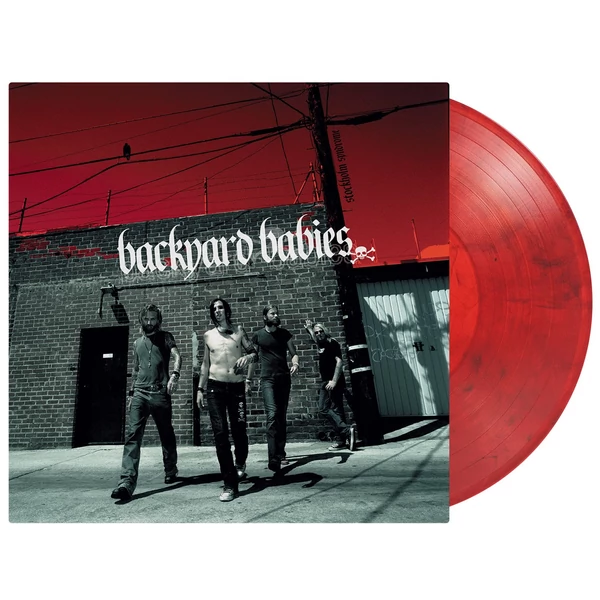 BACKYARD BABIES - STOCKHOLM SYNDROME (1LP, 180G, LIMITED NUMBERED EDITION, RED &amp; BLACK MARBLED COLOURED VINYL)