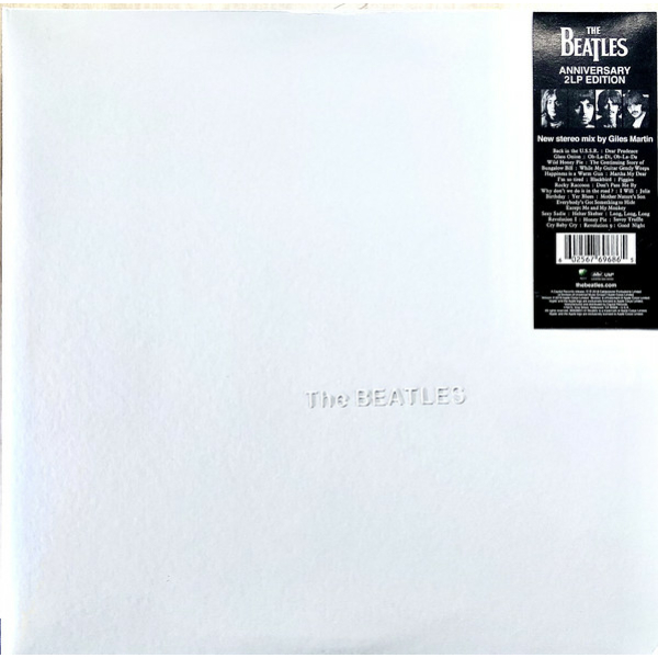 BEATLES - THE BEATLES (WHITE ALBUM) - (2LP, ANNIVERSARY EDITION, REMASTERED, REISSUE, 180G)