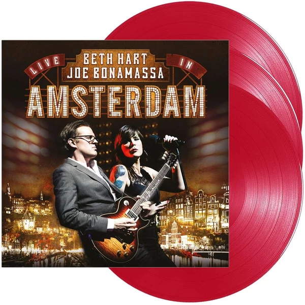 BETH HART &amp; JOE BONAMASSA - LIVE IN AMSTERDAM (3LP, 180G, 10TH ANNIVERSARY EDITION, COLOURED VINYL)