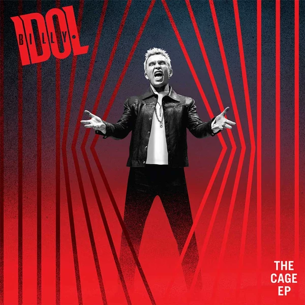 BILLY IDOL - THE CAGE EP (1EP, RED COLOURED VINYL)