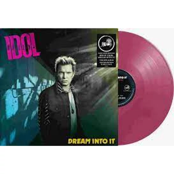 BILLY IDOL - DREAM INTO IT (1LP, INDIE EXCLUSIVE PURPLE COLOURED VINYL)