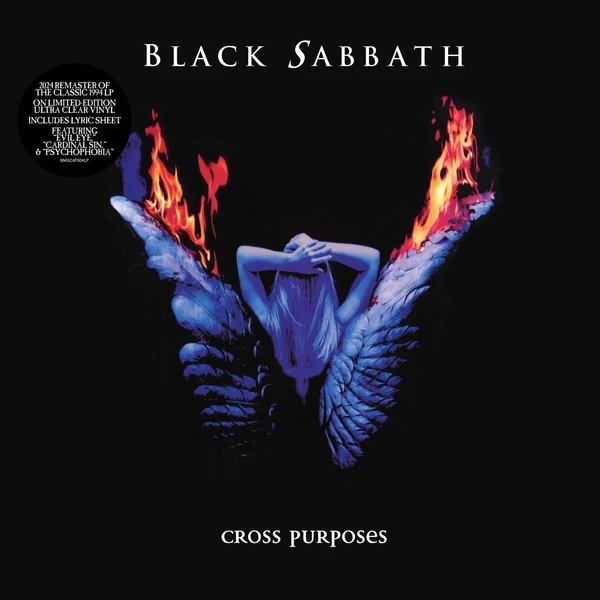 BLACK SABBATH - CROSS PURPOSES (1LP, 2024 REMASTER, LIMITED COLOURED VINYL EDITION)