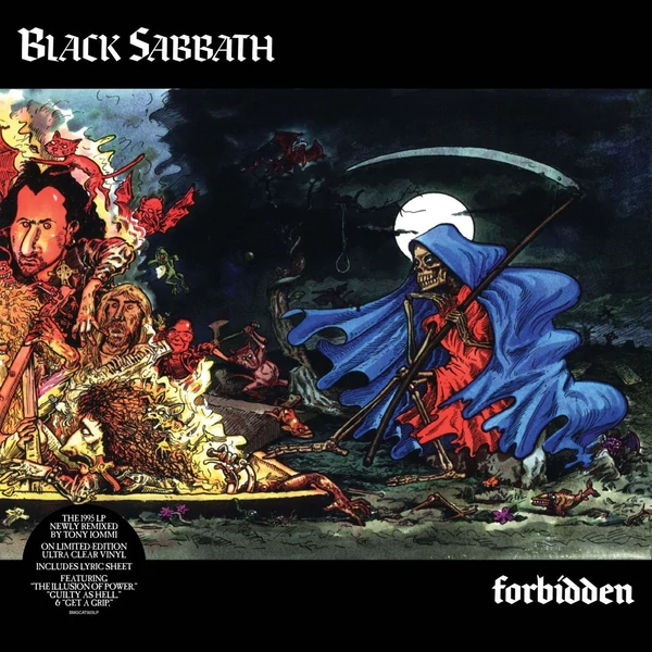 BLACK SABBATH - FORBIDDEN (1LP, 2024 REMASTER, LIMITED COLOURED VINYL EDITION)